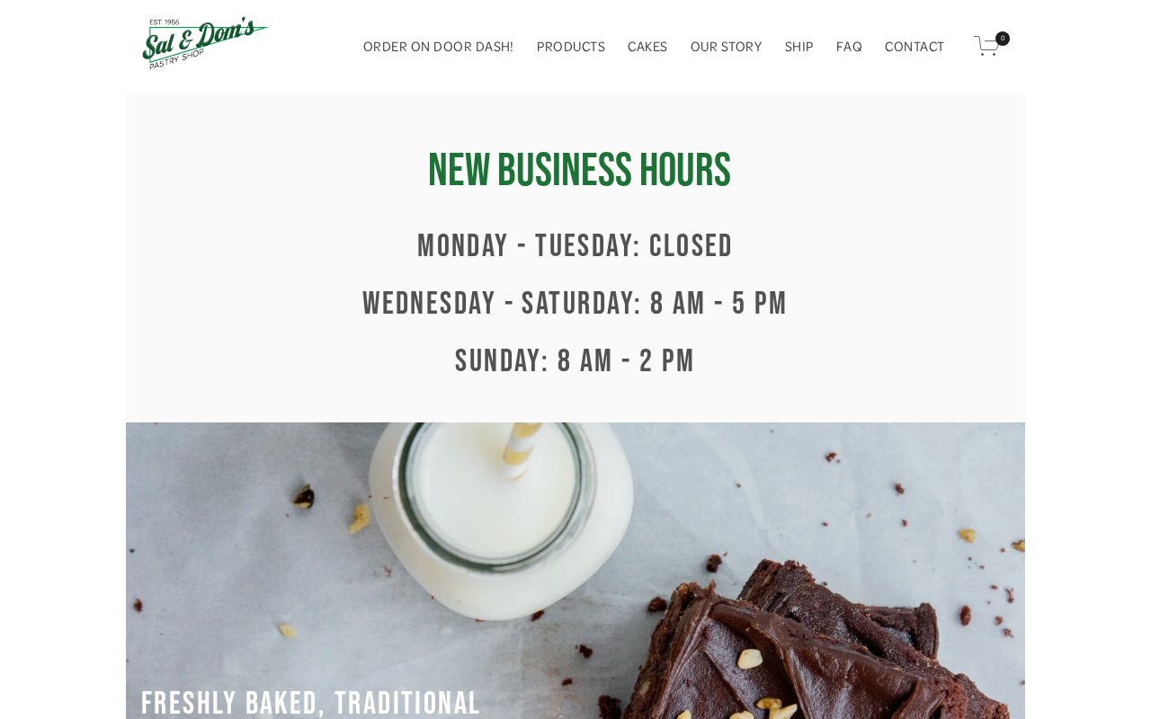 Sal & Dom's Pastry Shop