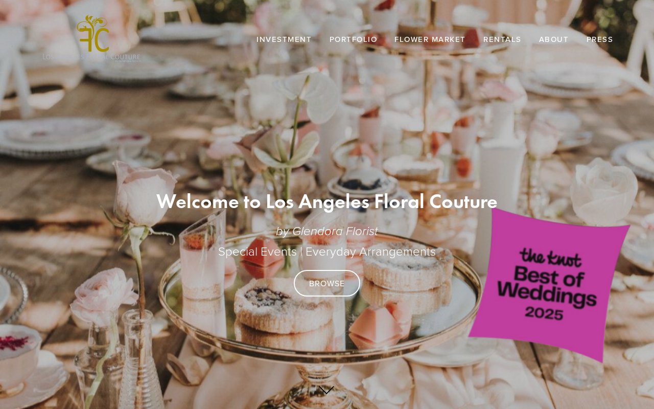 Los Angeles Floral Couture by Glendora Florist