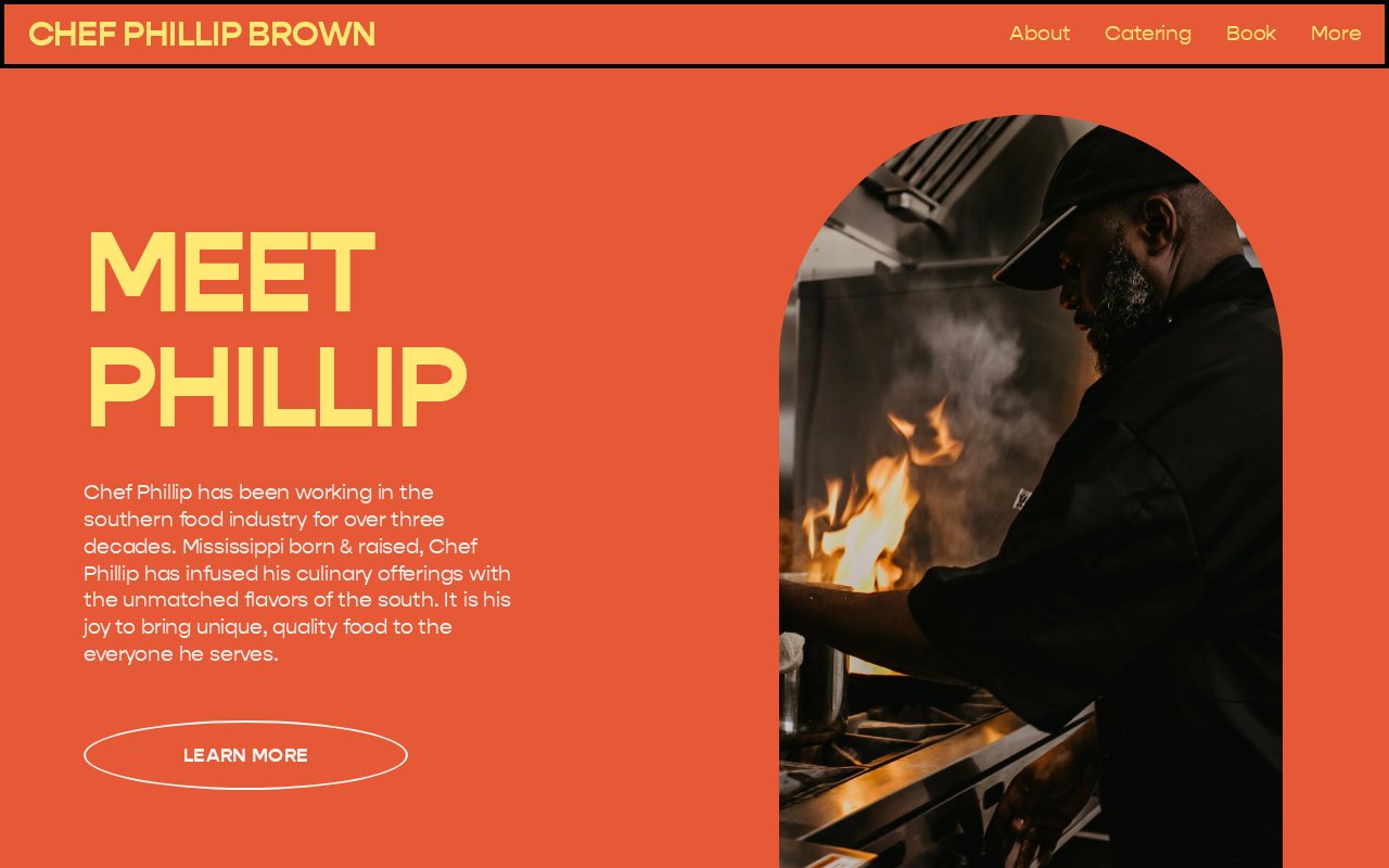 Chef Phillip Brown