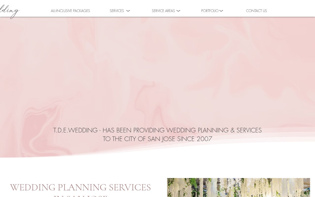 T.D.E. Wedding