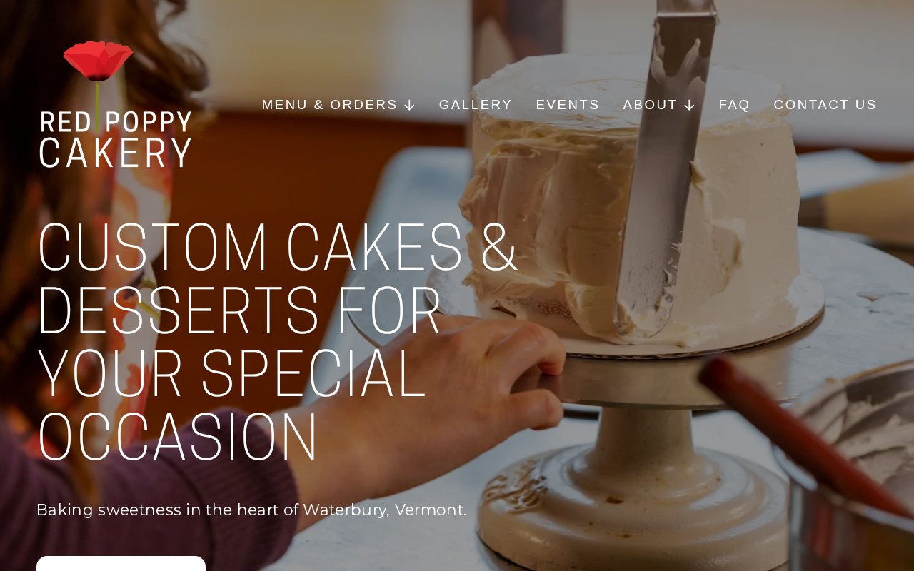 Red Poppy Cakery
