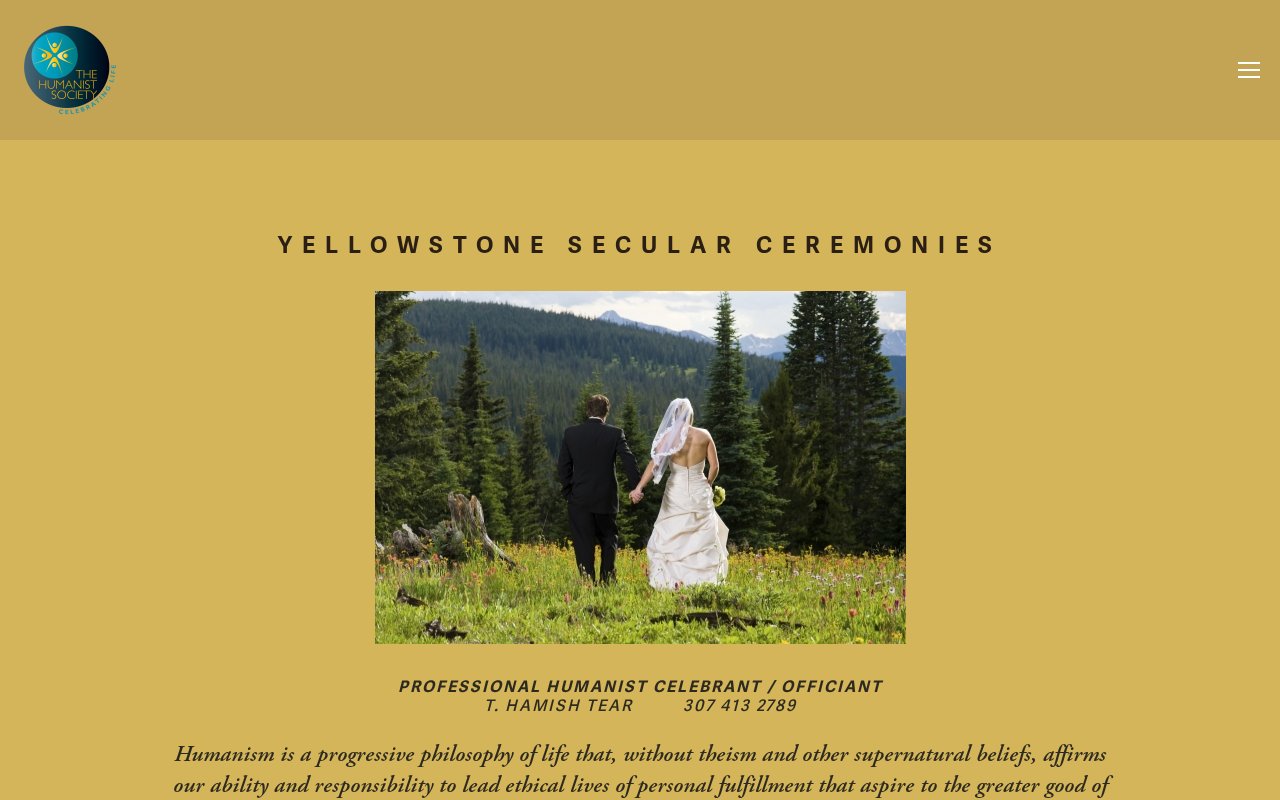 Yellowstone Secular Ceremonies