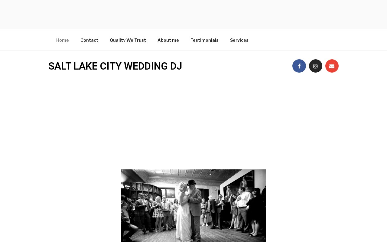Salt Lake City Wedding DJ