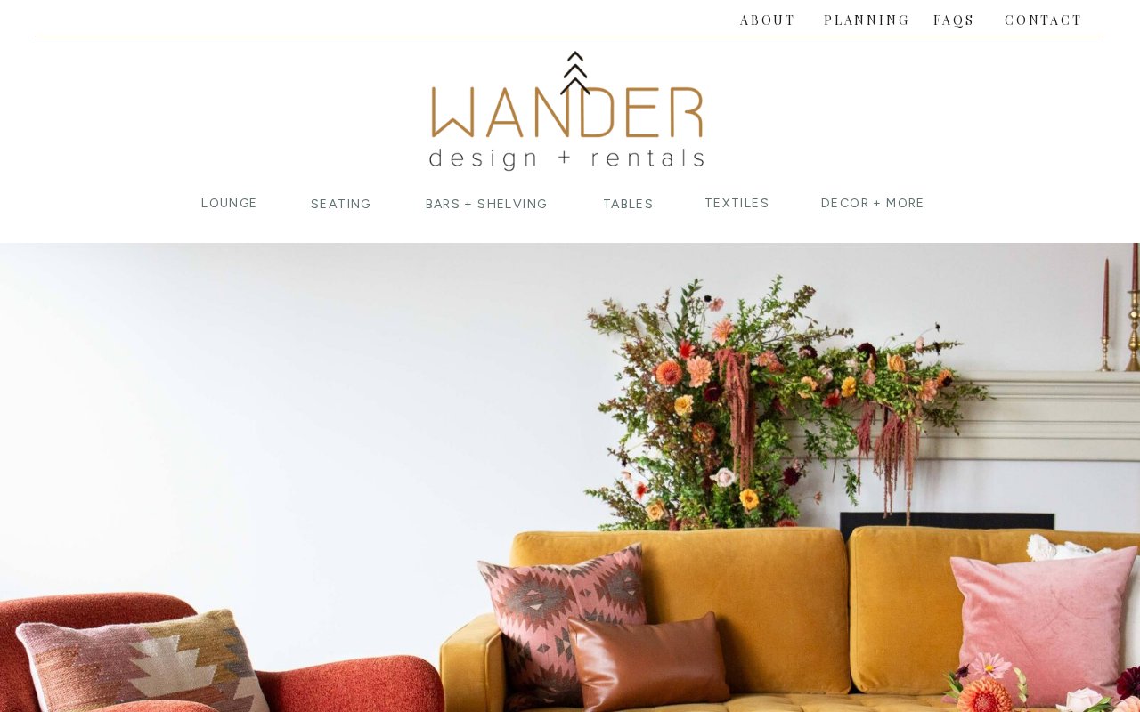 Wander Event Rentals