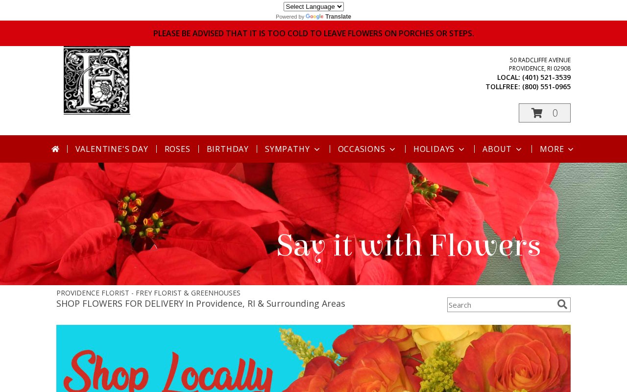 FREY FLORIST & GREENHOUSES