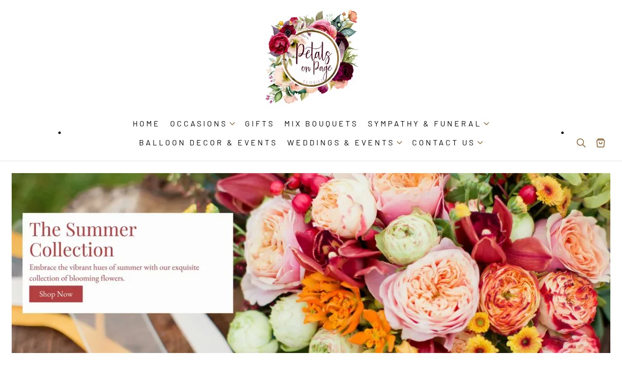 Petals on Page Florist
