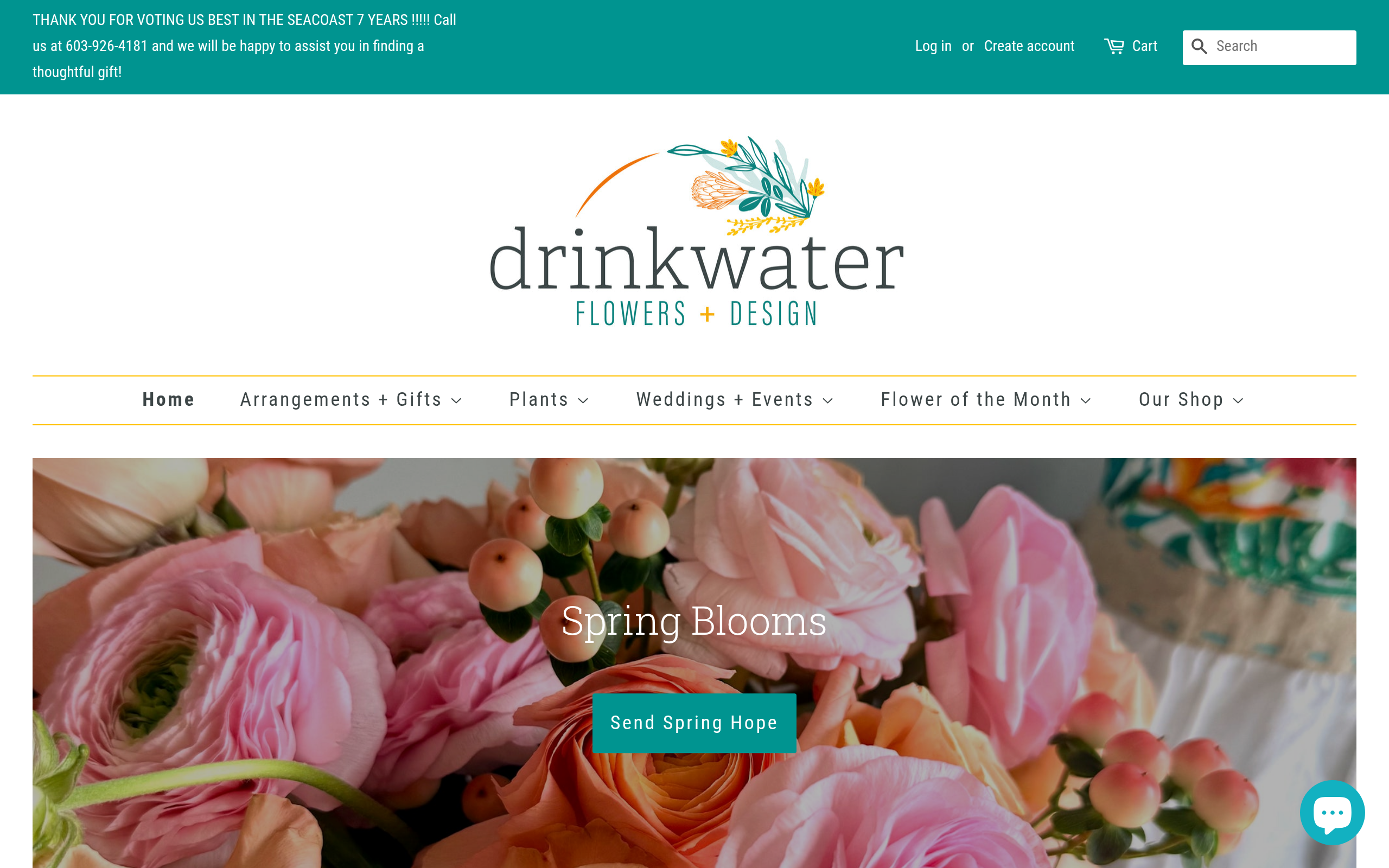 Drinkwater Flowers
