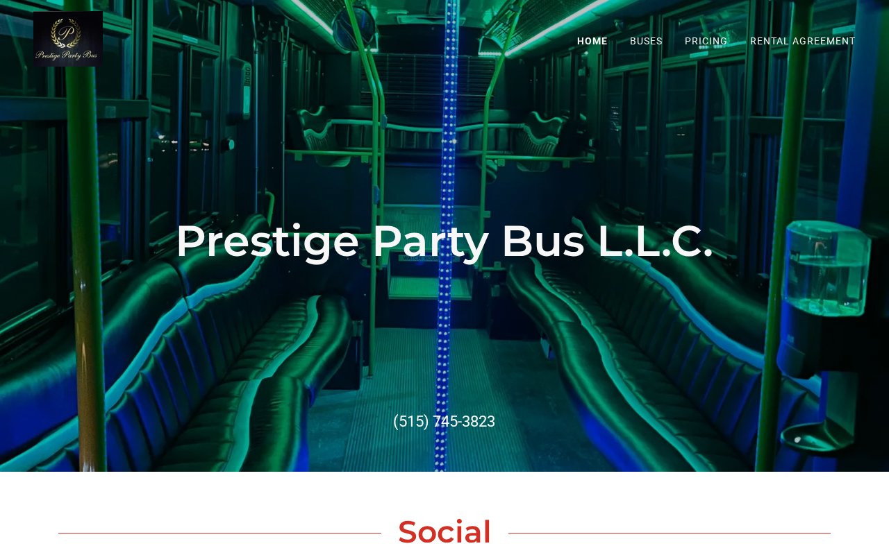 Prestige Party Bus