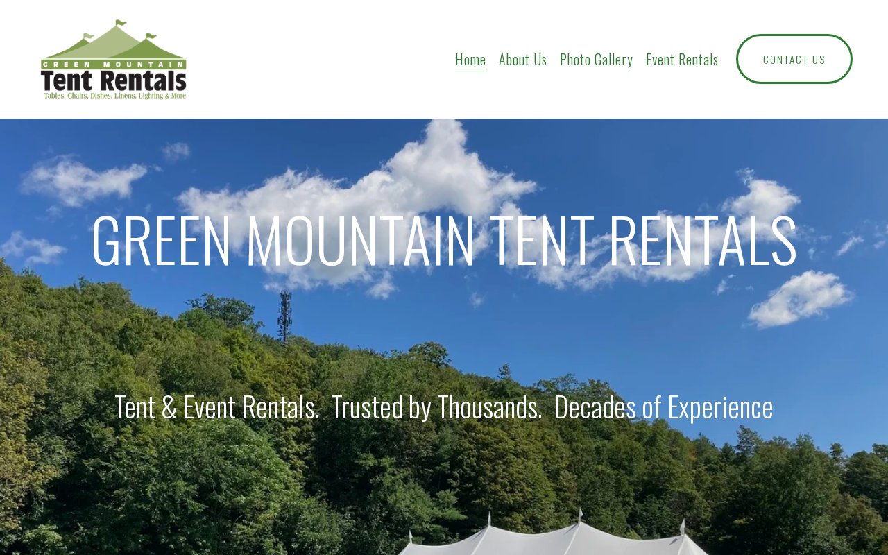 Green Mountain Tent Rentals