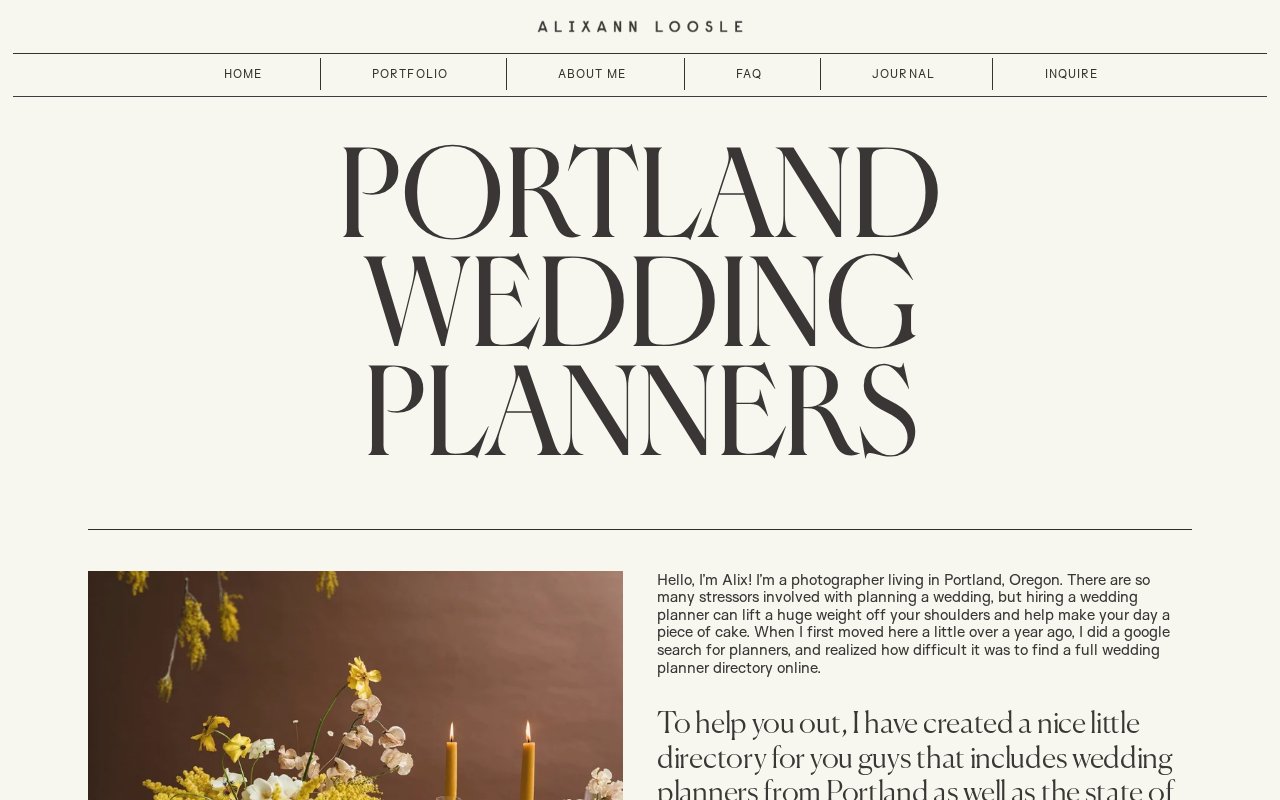 Alixann Loosle Photography