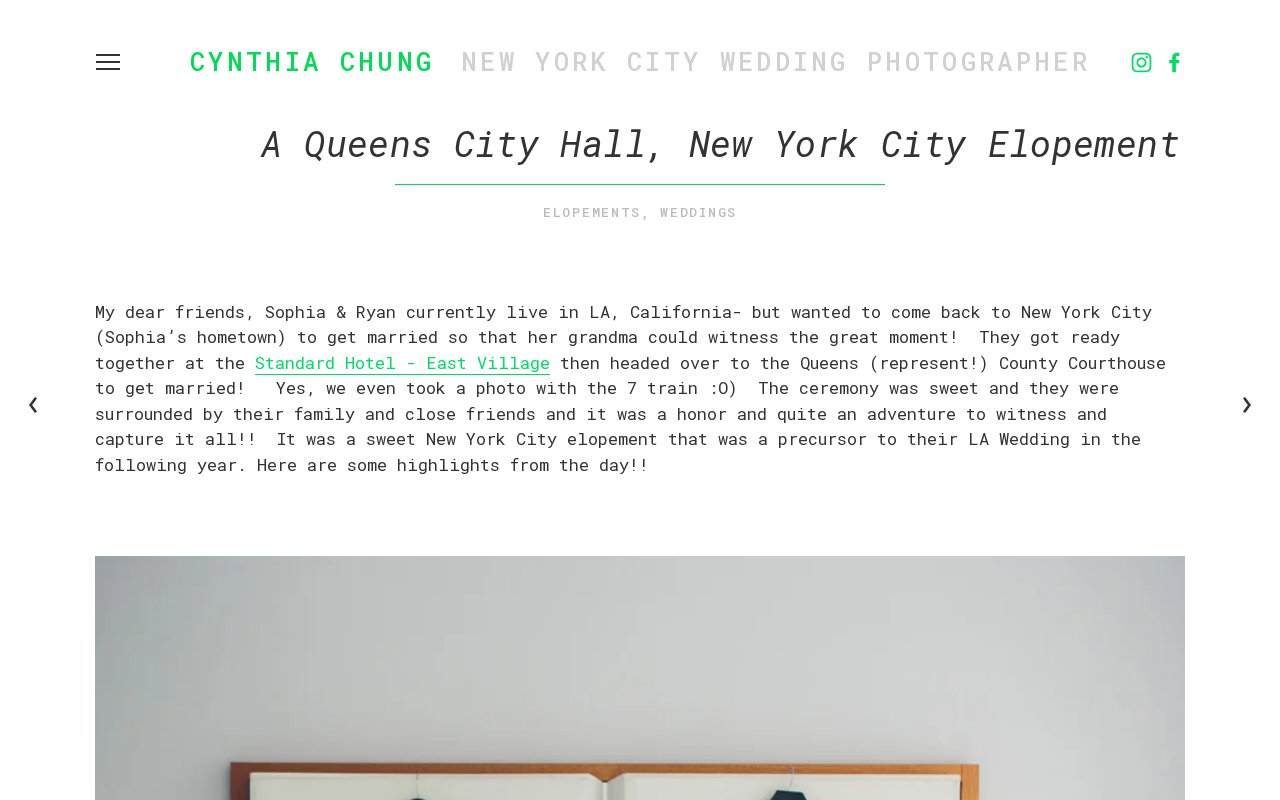 Cynthia Chung Elopements
