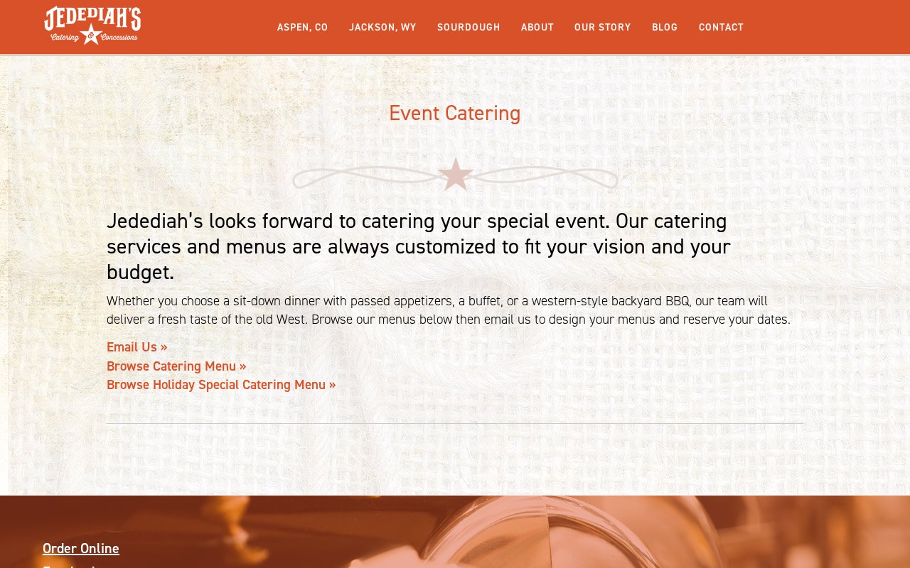 Jedediah's Catering & Concessions