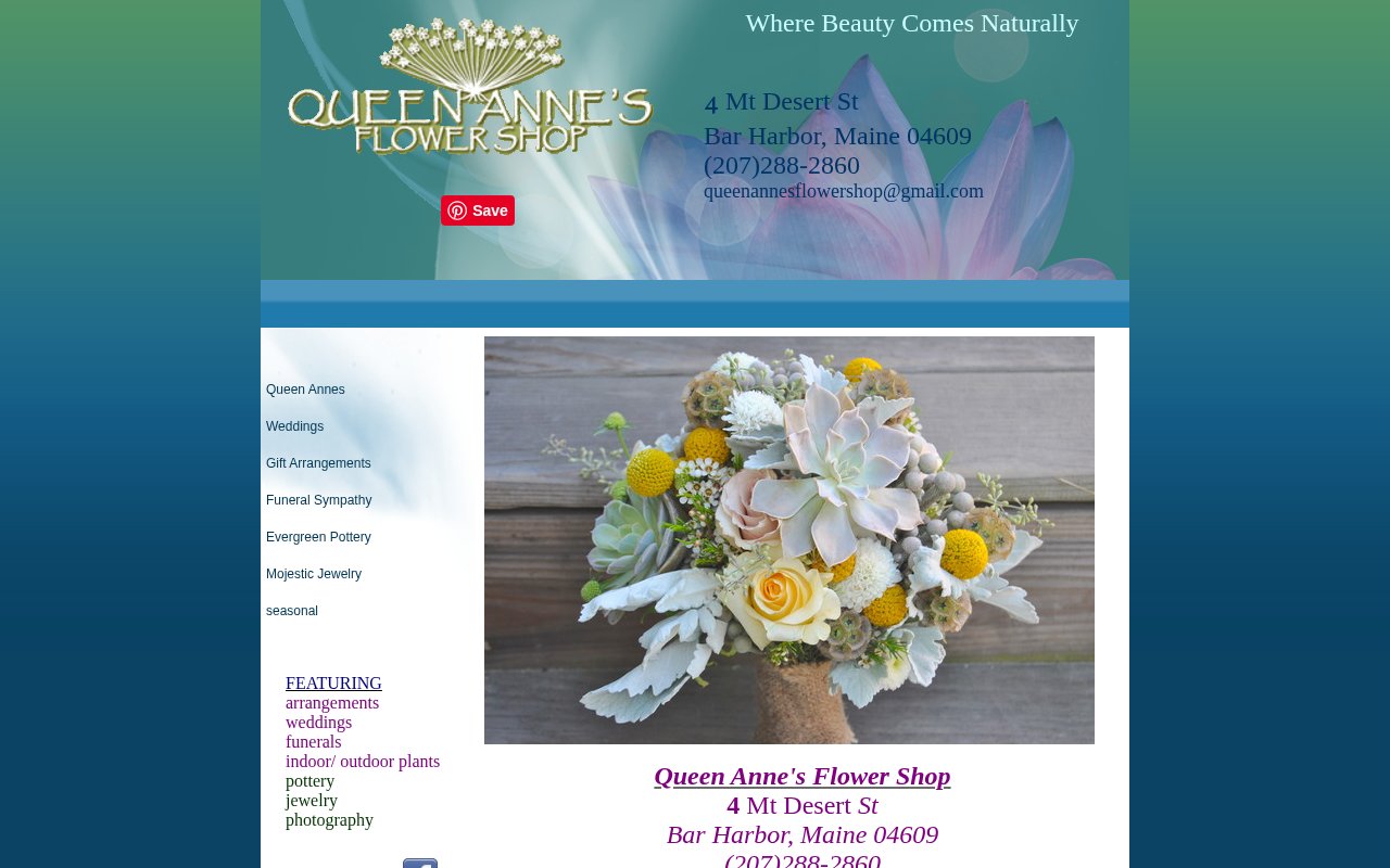Queen Anne's Flower Shop