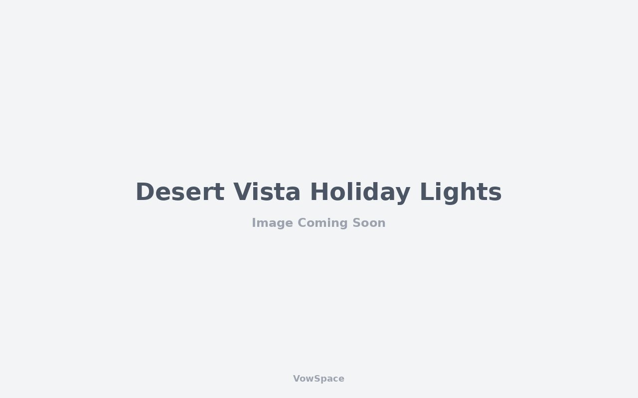 Desert Vista Holiday Lights