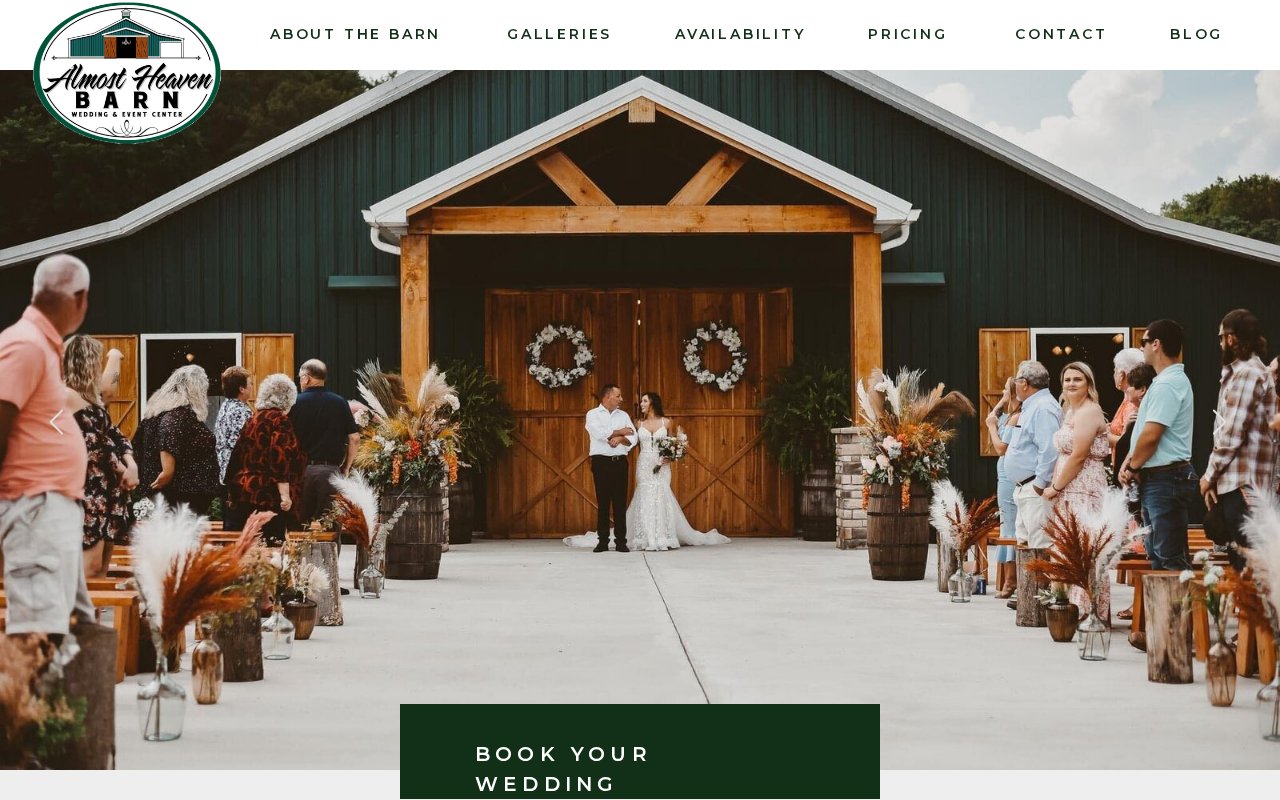 Almost Heaven Barn Weddings & Events