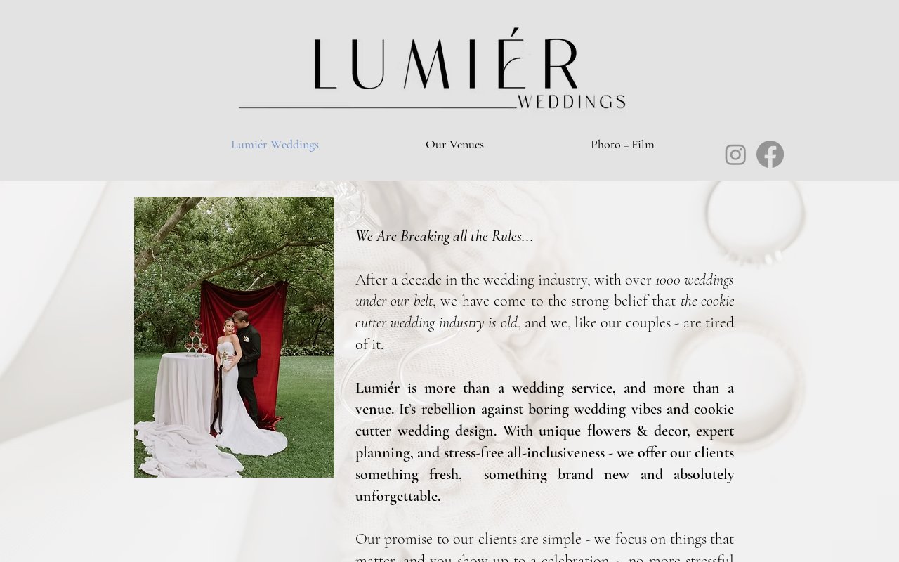 Lumiere Weddings