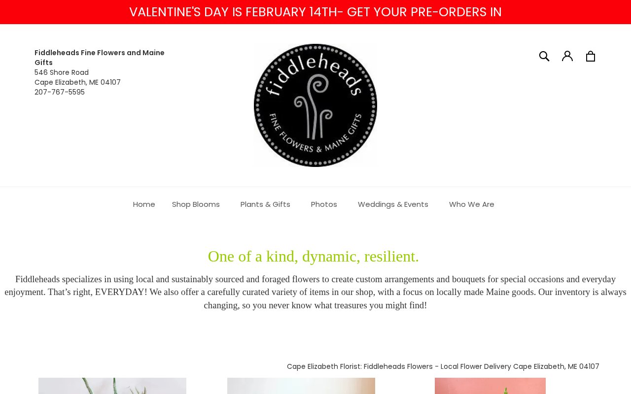 Fiddleheads Fine Flowers and Maine Gifts