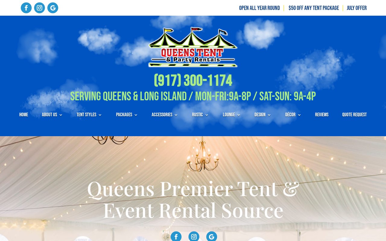Queens Tent Rentals