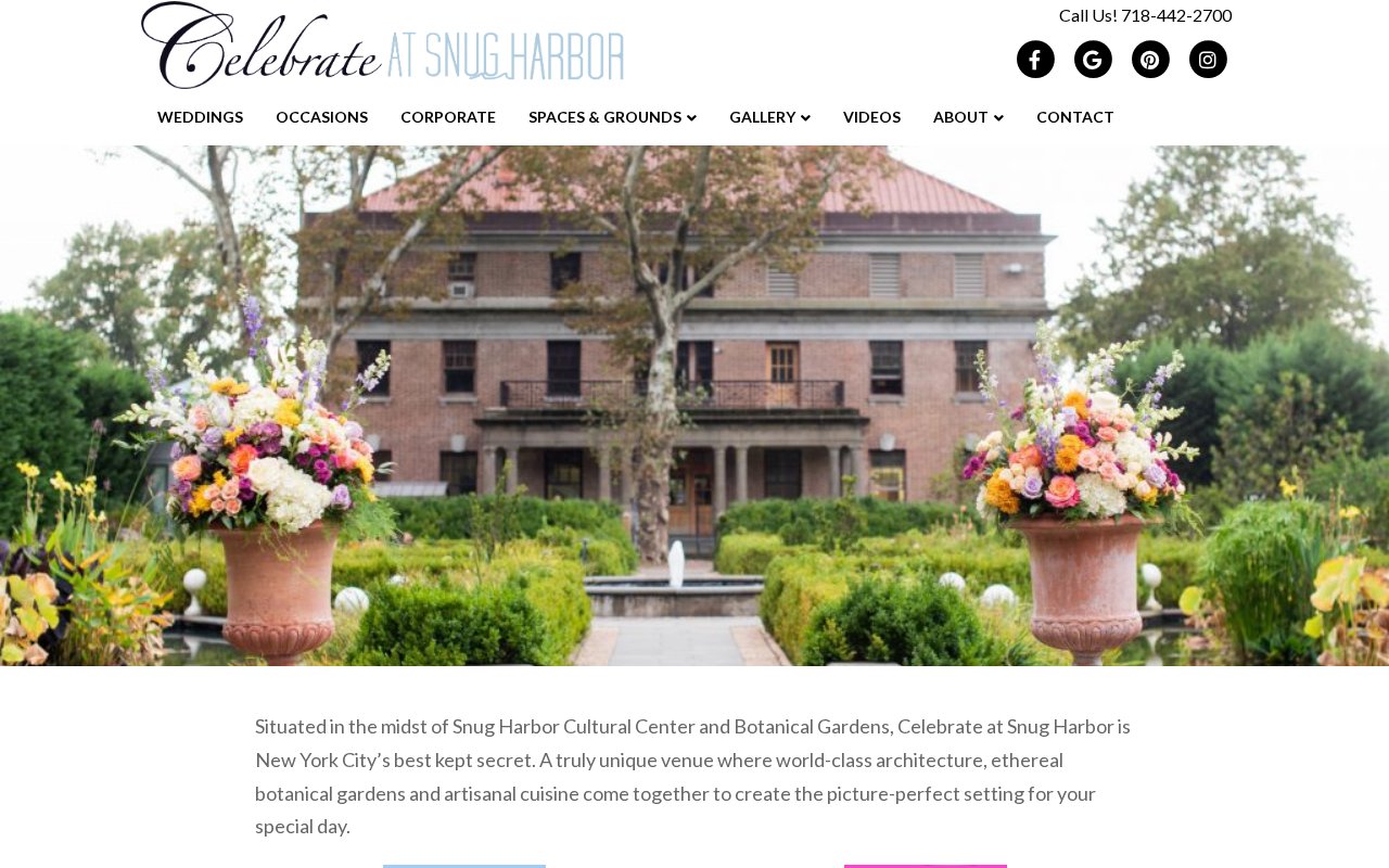 Celebrate at Snug Harbor
