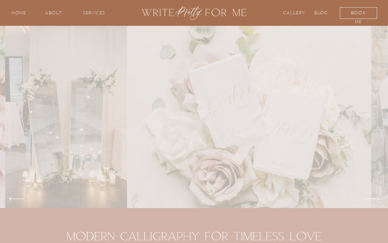 Write Pretty for Me