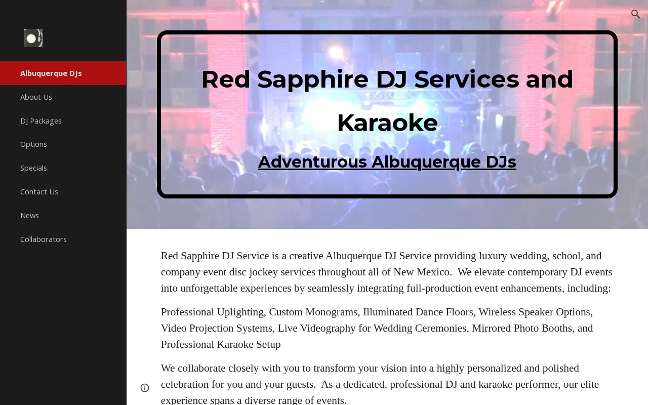 Red Sapphire DJ Service