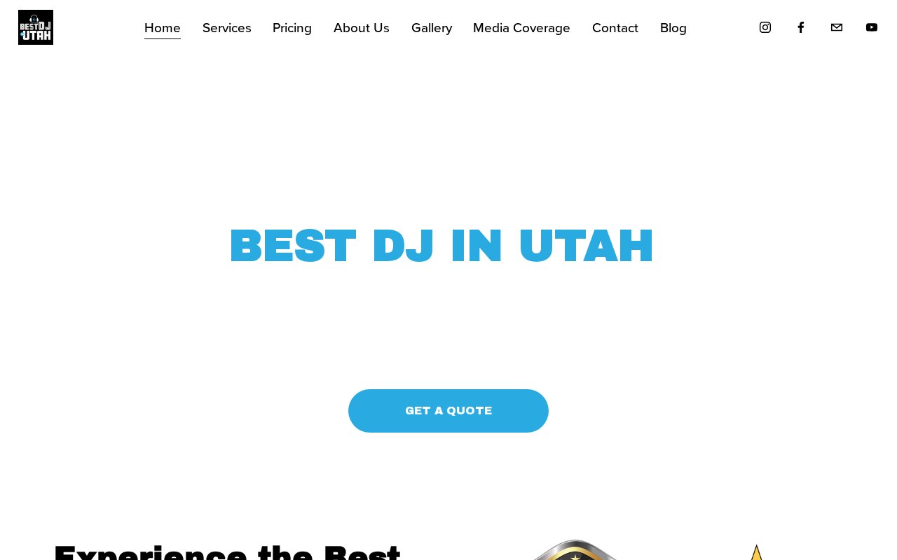 Best DJ IN UTAH