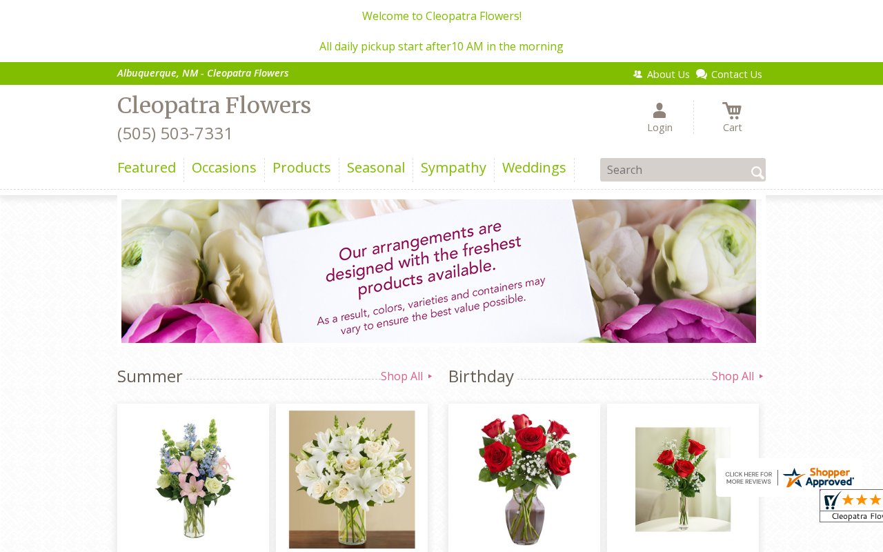 Cleopatra Flowers