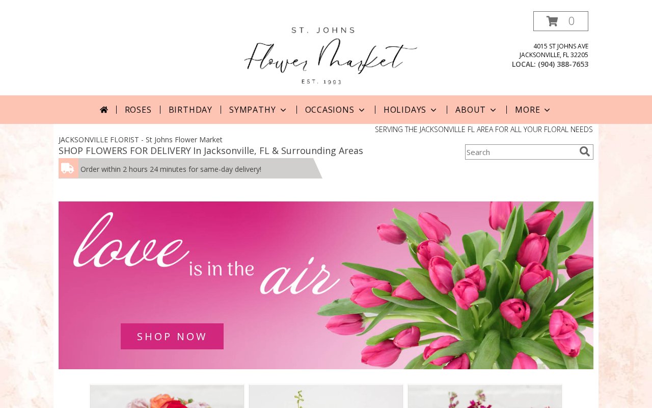 St Johns Flower Market