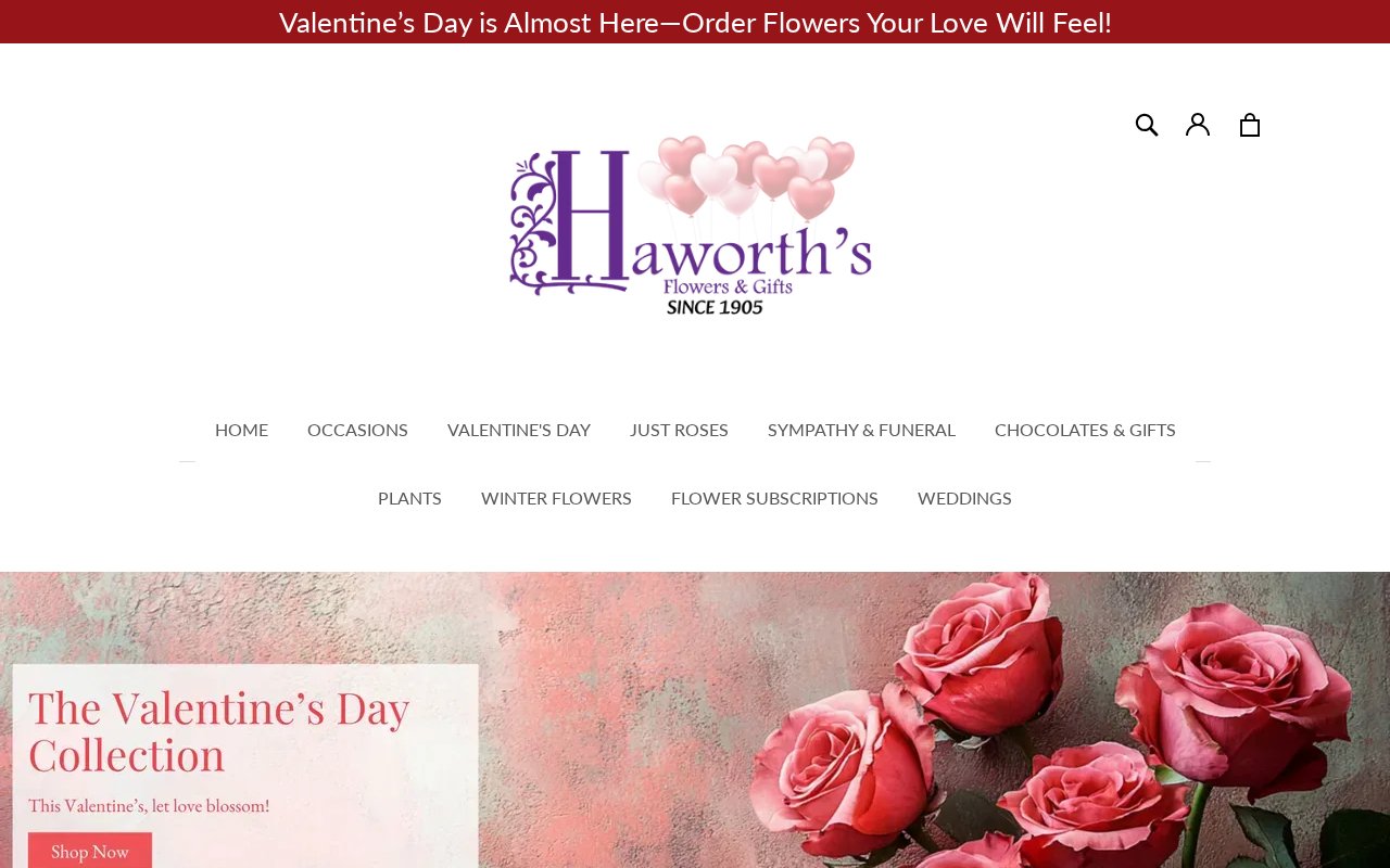 Haworth's Flowers & Gifts