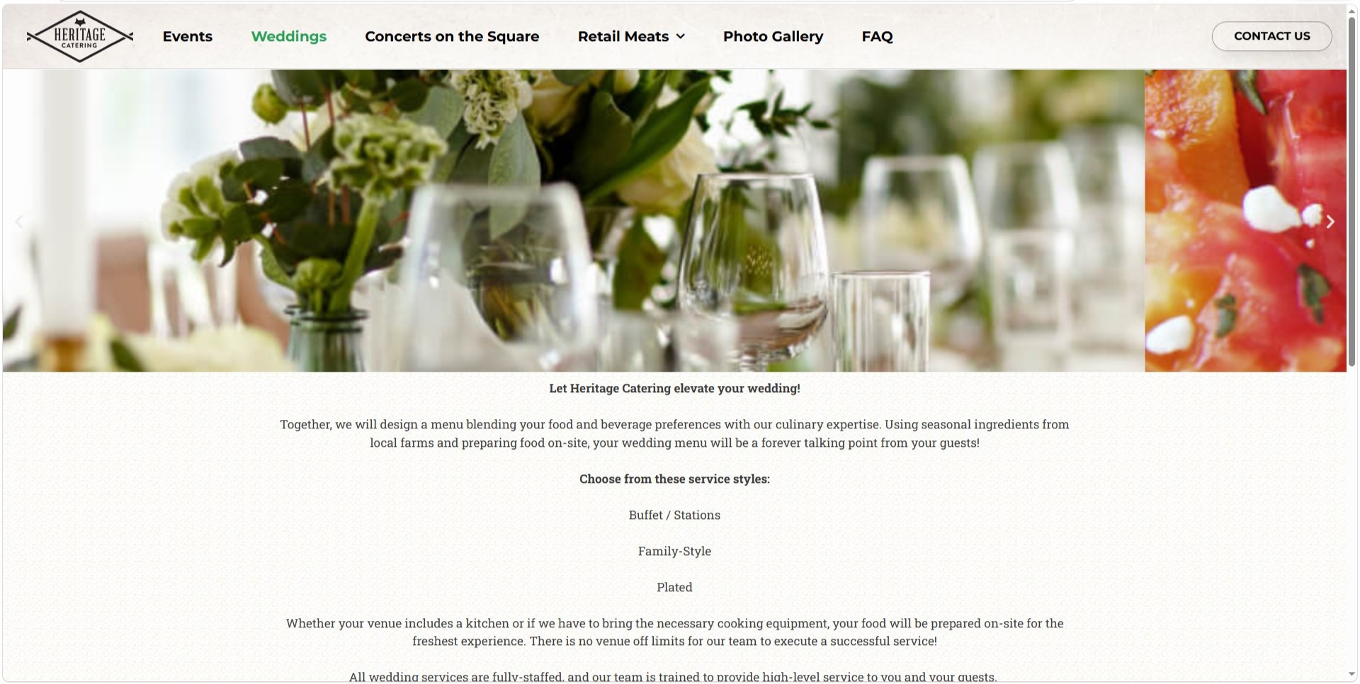 Heritage Catering