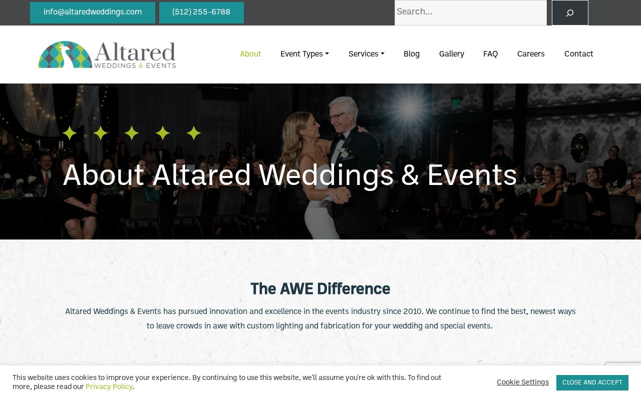 Altared Weddings & Events