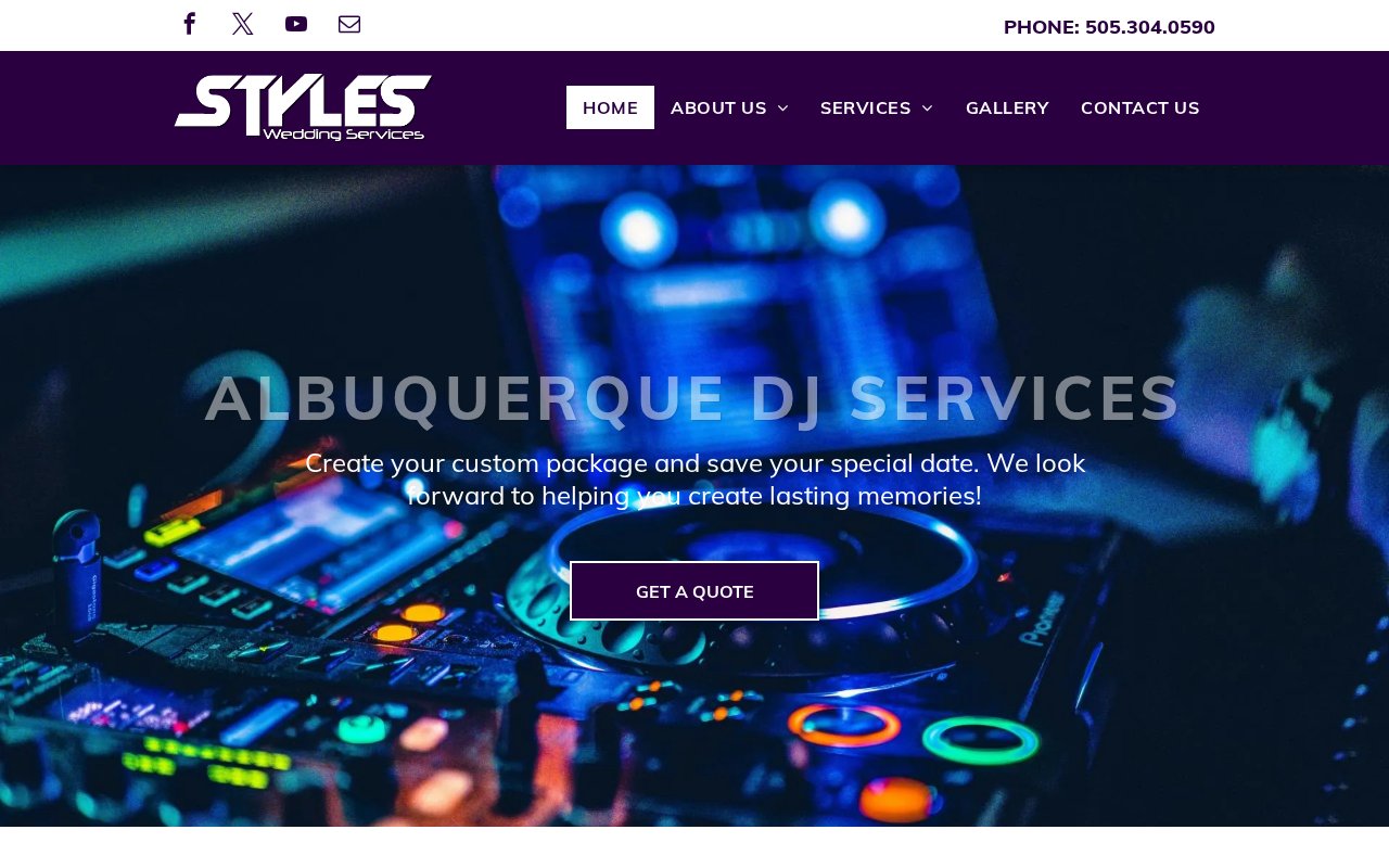 Styles DJ Services