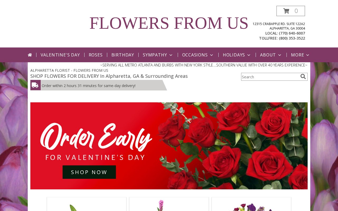 FLOWERS FROM US