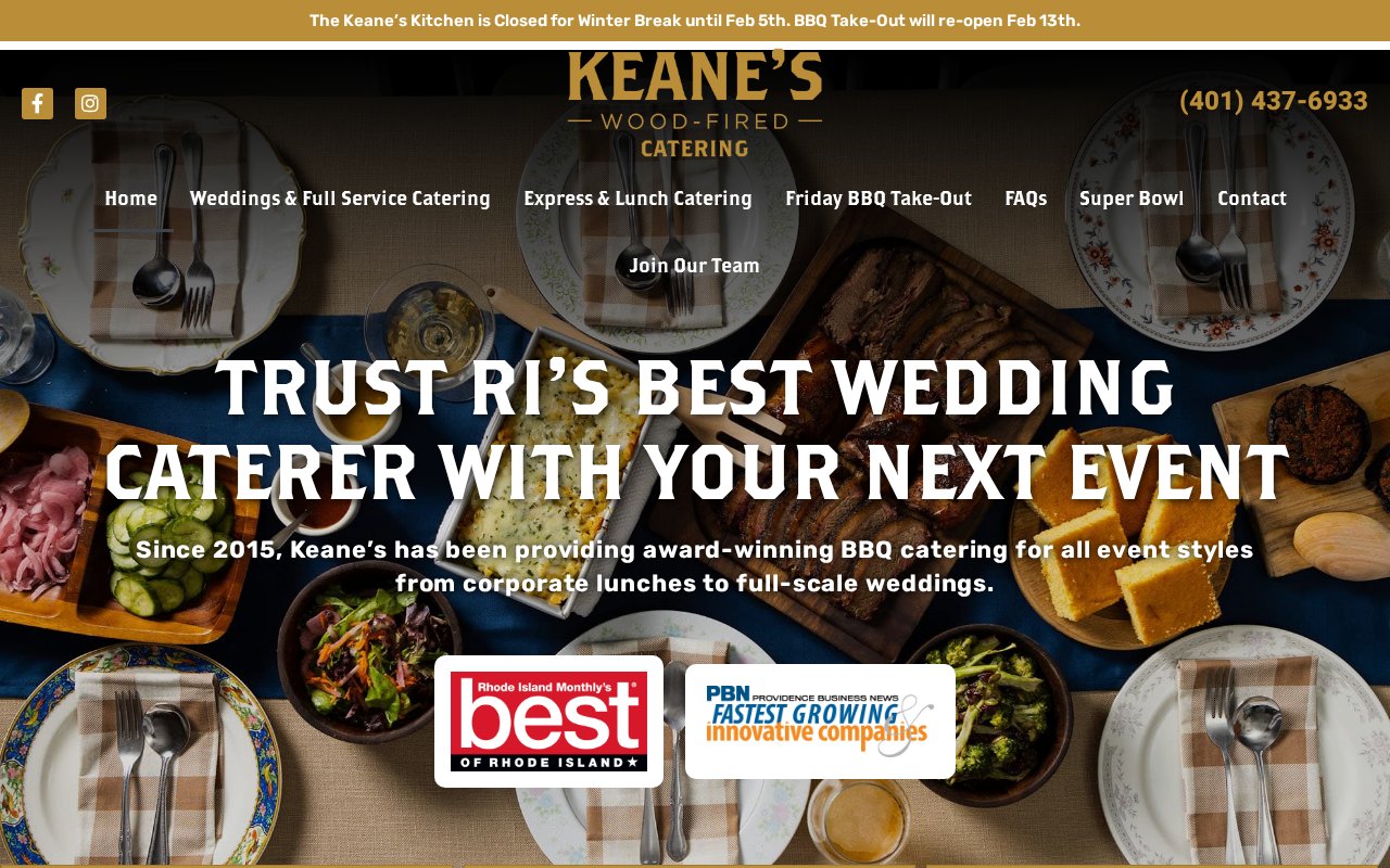 Keane's Wood-Fired Catering