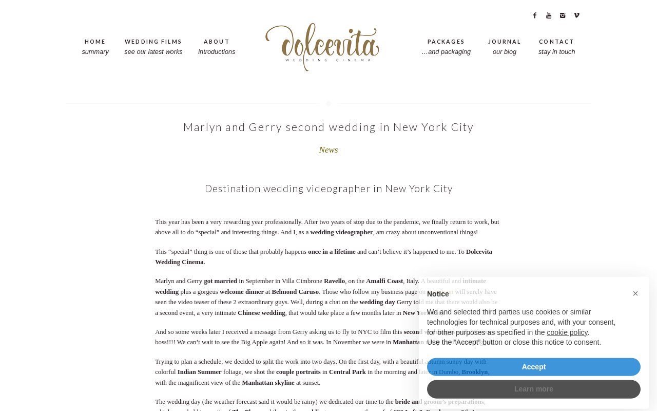 Dolcevita Wedding Cinema